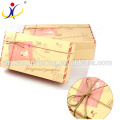 Kundenspezifische Größe! Einzelhandels-dauerhafte Brown-Kraftpapier-Geschenkbox-Seifen-Kästen Kraftpapier